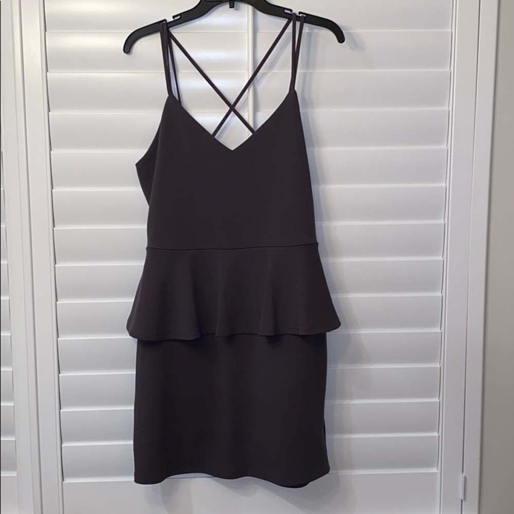 Charlotte Russe Peplum Dress